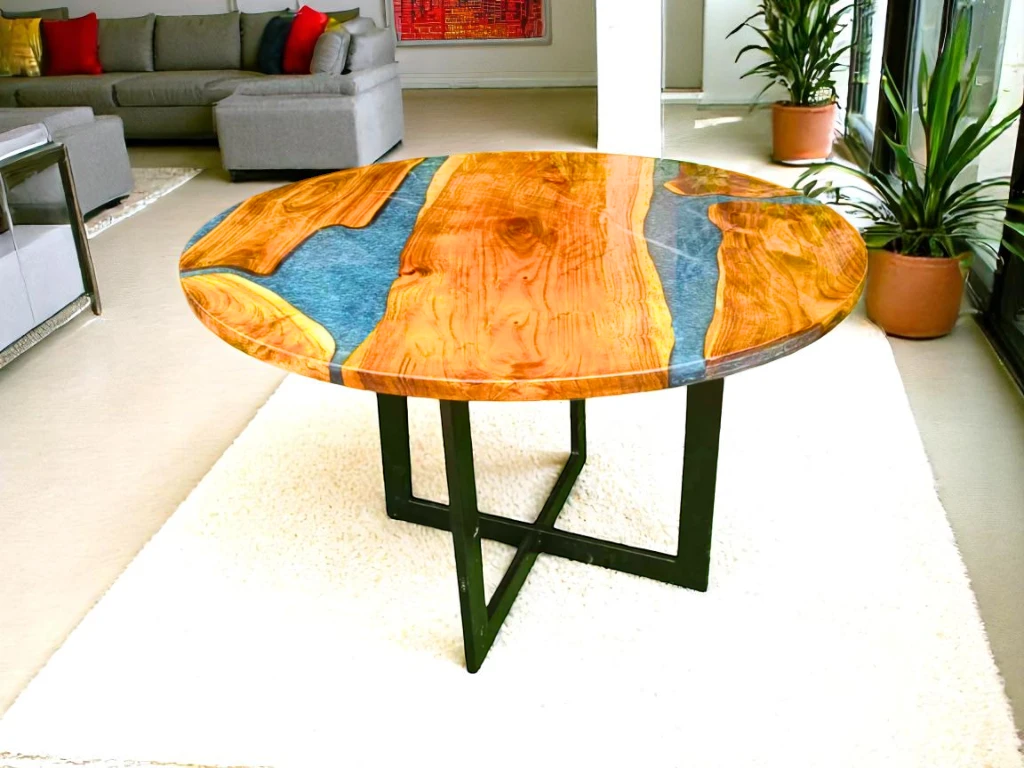 Modern Epoxy End Table - Statement Pieces for Every Room